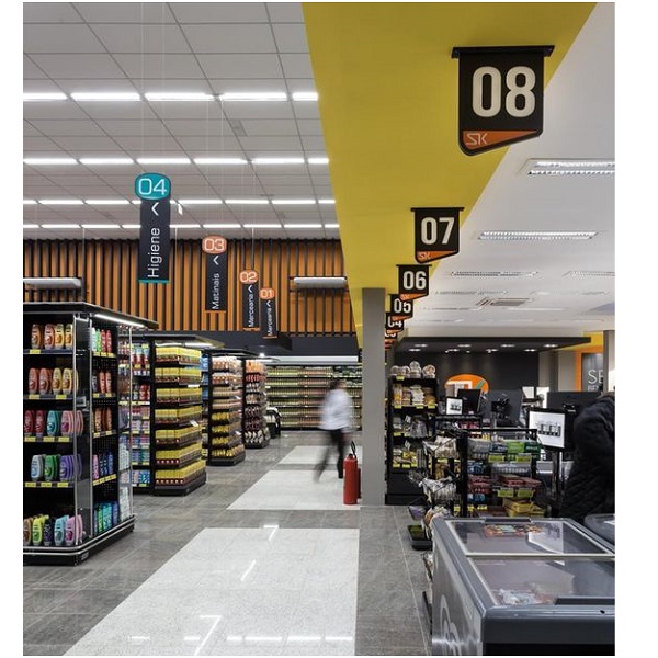 قفسه بندی و طراحی سوپر مارکت