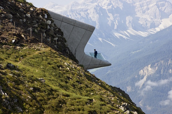 Messner Mountain Museum Corones / معماری Zaha Hadid Architects