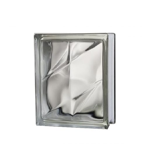 بلوک شیشه ای دیاموند مدل DOUBLE STAR | آجر شیشه ای مربعی | پویانو |