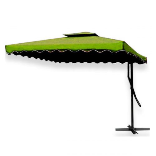 چتر باغی فضای باز راشا مدل اهرمی سبز