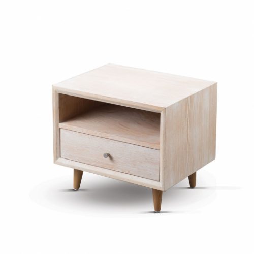 میز پاتختی چوبی تولیکا مدل KIA