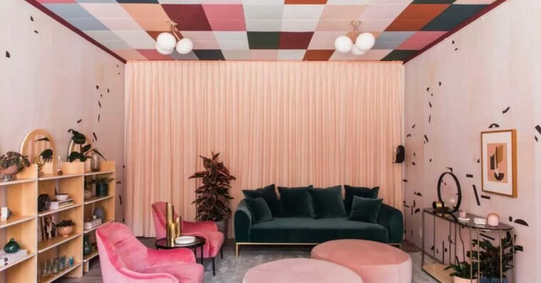 رنگ آمیزی و ایده های دکور سقف در دکوراسیون داخلی منزل